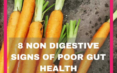 8 non-digestive signs of poor gut health