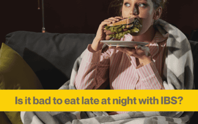 Is it bad to eat late at night with IBS?
