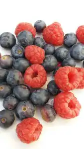 Blueberries & raspberries - Goodness Me Nutrition