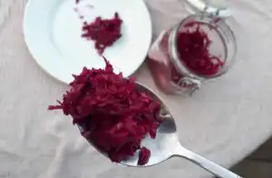 spoon-red-cabbage-sauerkraut-fermented-foods