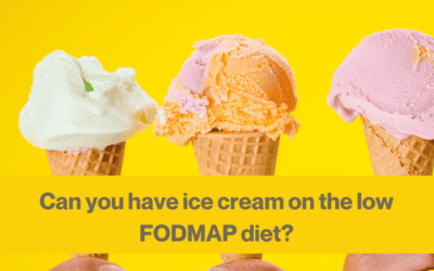 Ice cream on the low FODMAP diet: A comprehensive guide