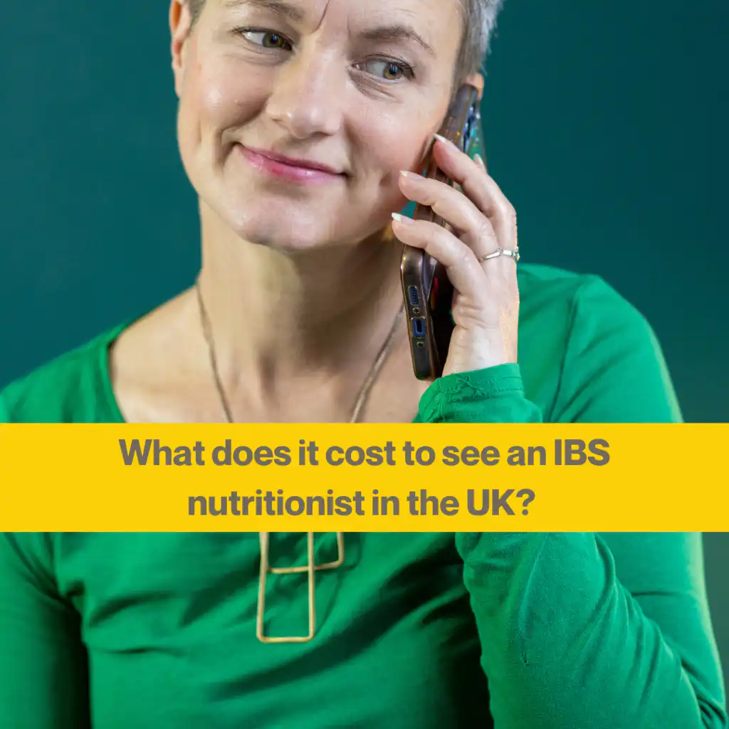 How much does a private IBS nutritionist cost in the UK? 2 cost of IBS nutritionist 1