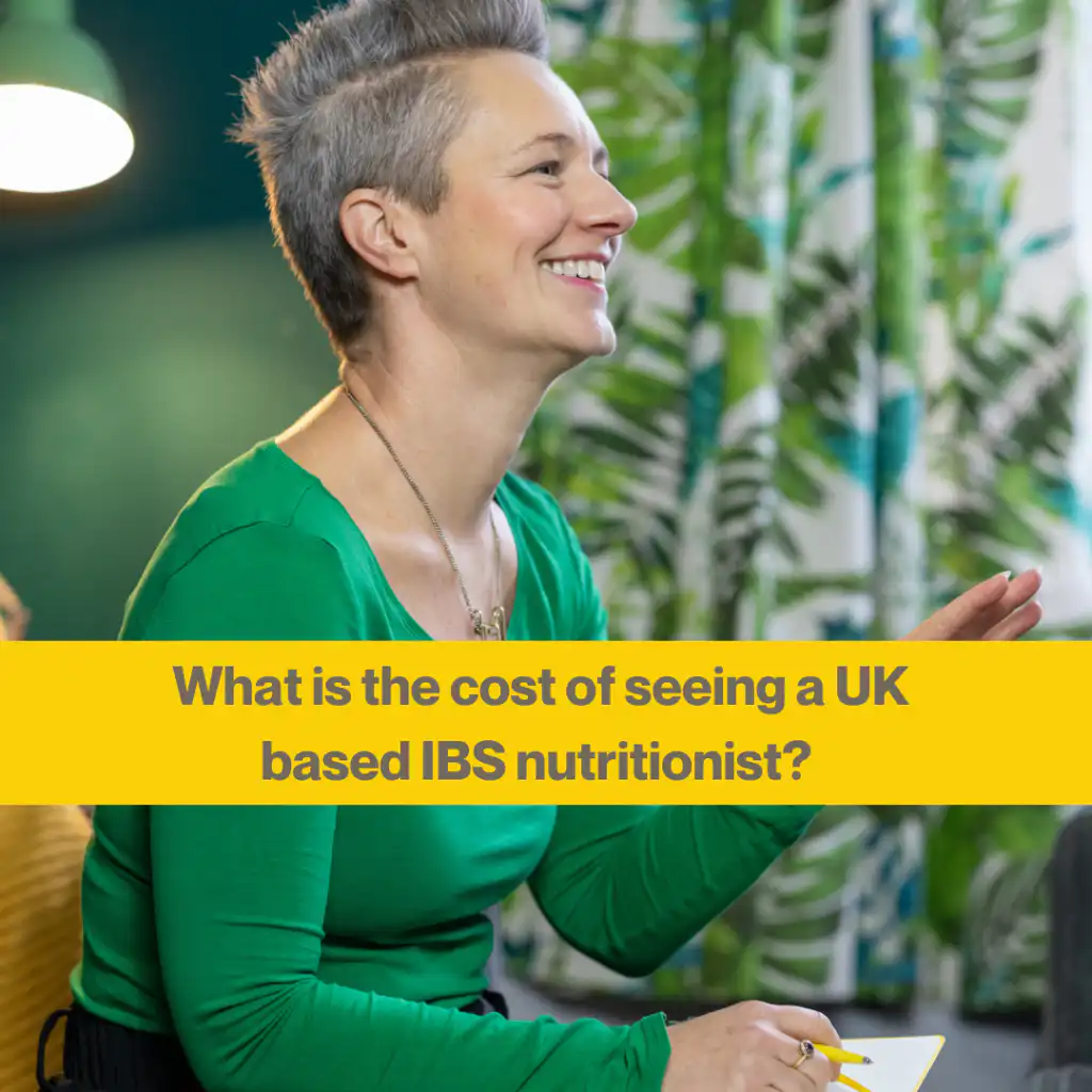 How much does a private IBS nutritionist cost in the UK? 1 cost of IBS nutritionist 2
